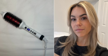 This Viral Infrared Brush Gives Me Bouncy Blowouts With Less Heat Damage