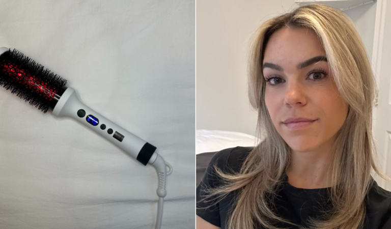 This Viral Infrared Brush Gives Me Bouncy Blowouts With Less Heat Damage