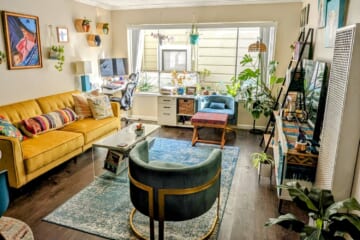 Despite the Small Size, This SF Rental Fits Two Work-from-Home Spots